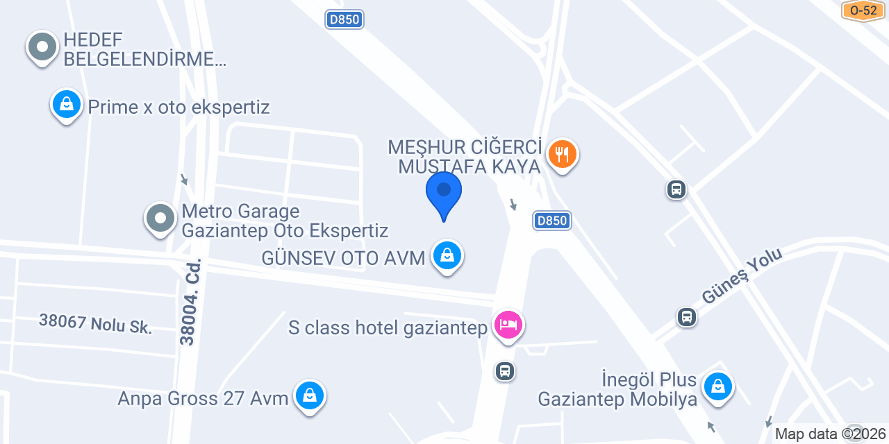 MTF PLAZA konumu