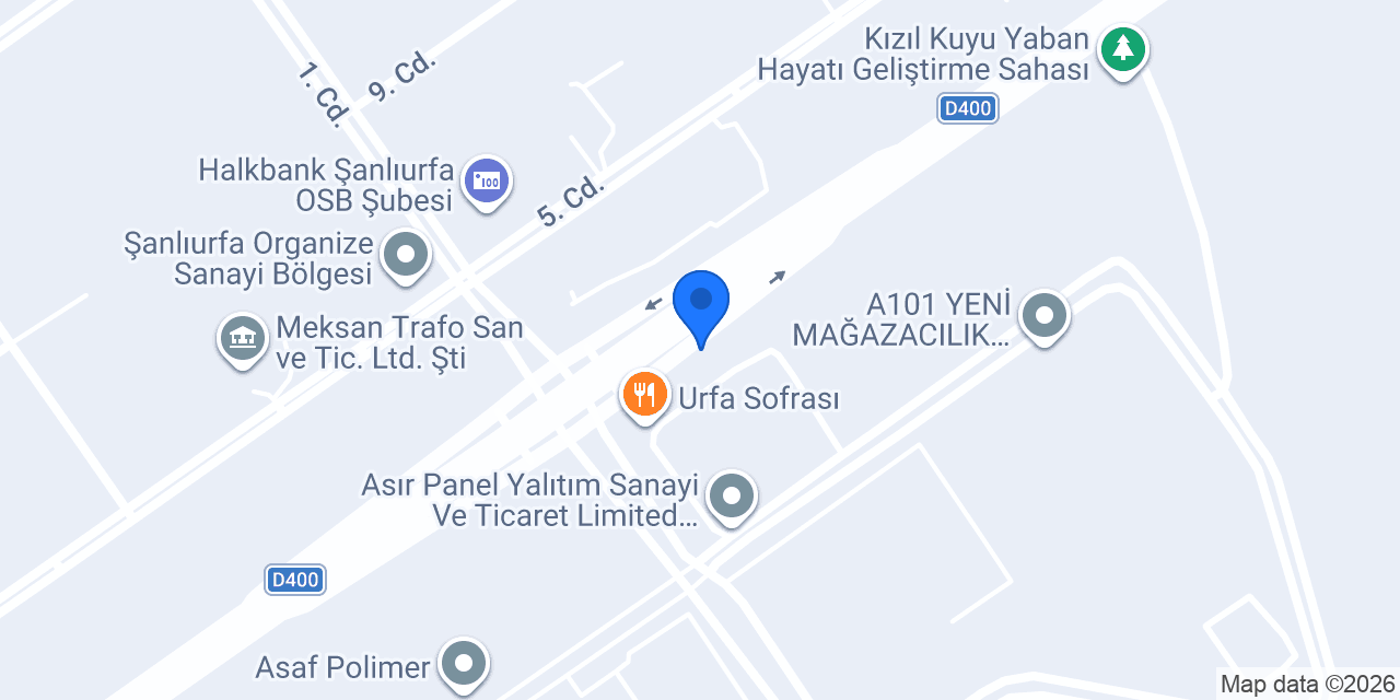 Bersan Sünger Üretim A.Ş konumu
