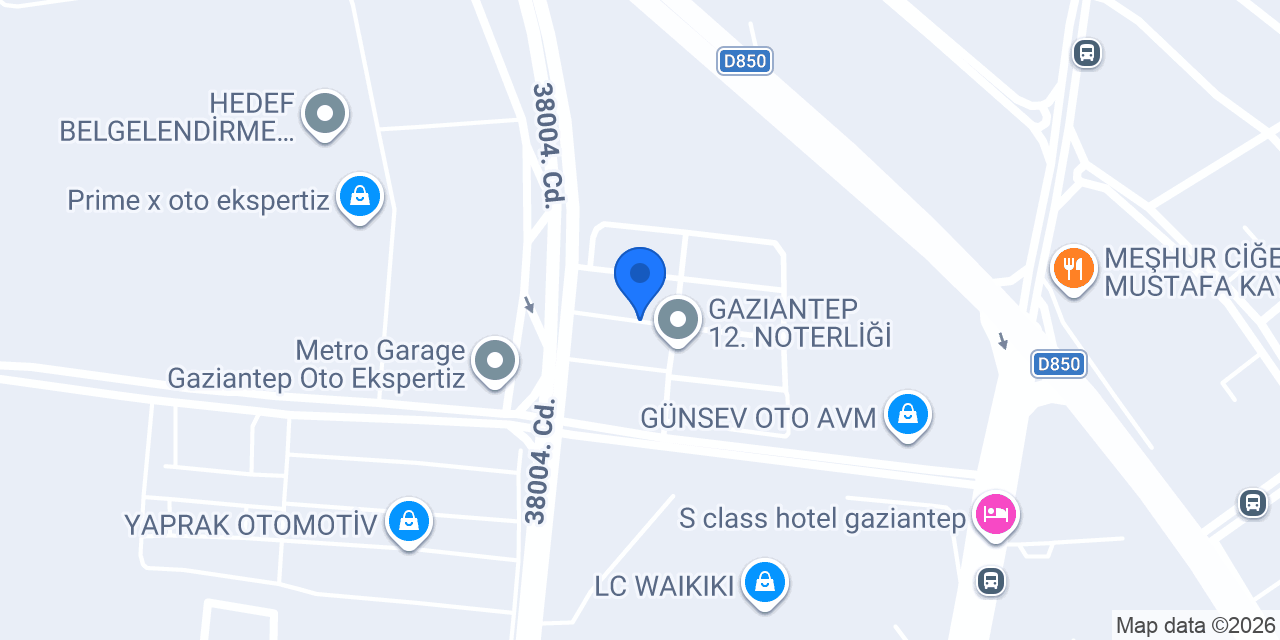 Valide Eli Catering konumu