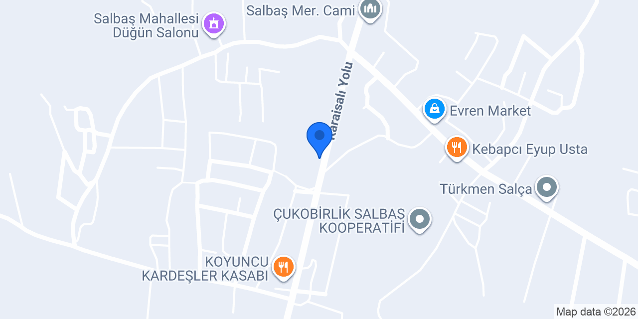 Salbaş Zeytinyağı Fabr. konumu