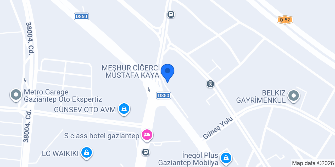 DÜNYAM DÖNER Pide ve Dürüm Restoranı konumu