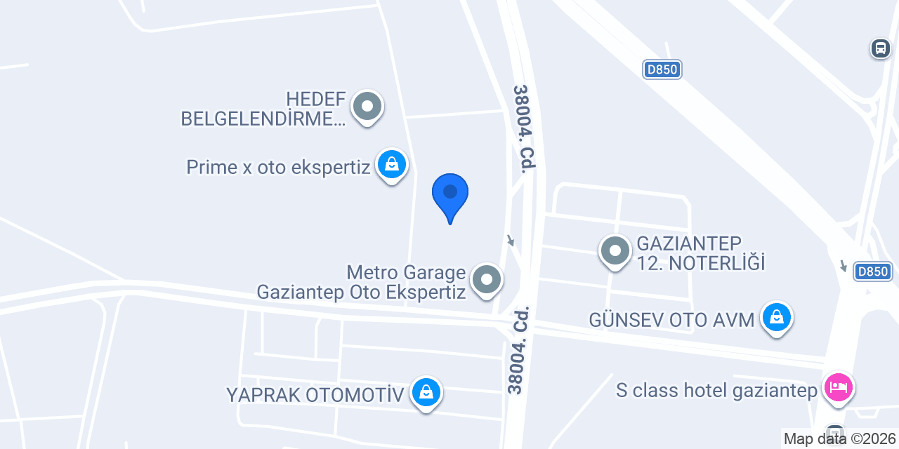 Ses Auto - Araç Alım Satım konumu