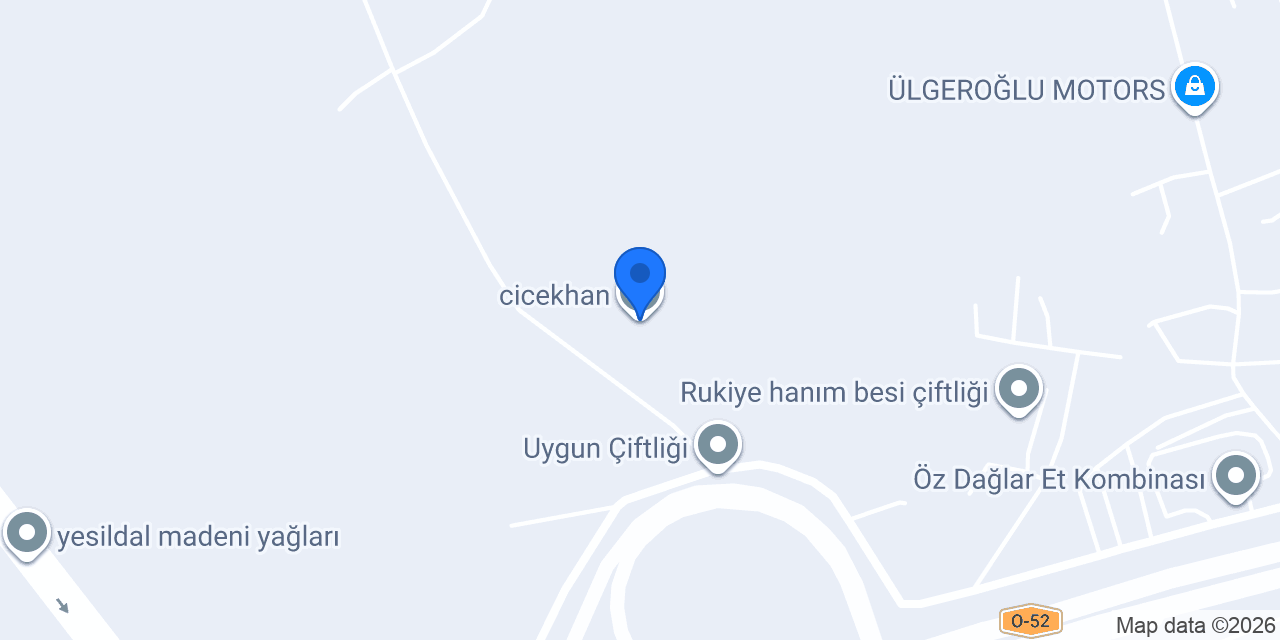 cicekhan konumu