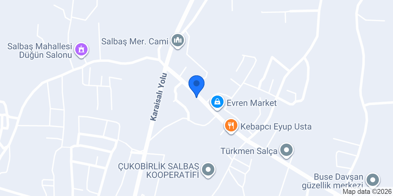 Turan Veteriner Kliniği konumu