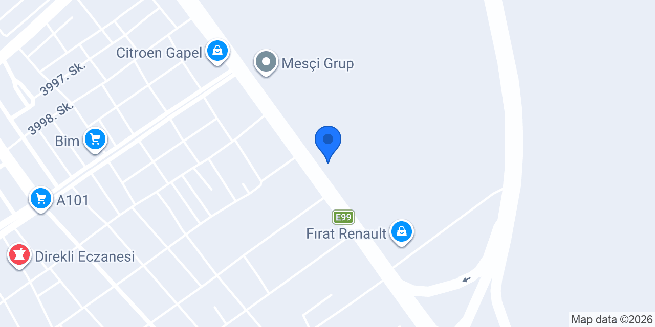 bulut oto park konumu