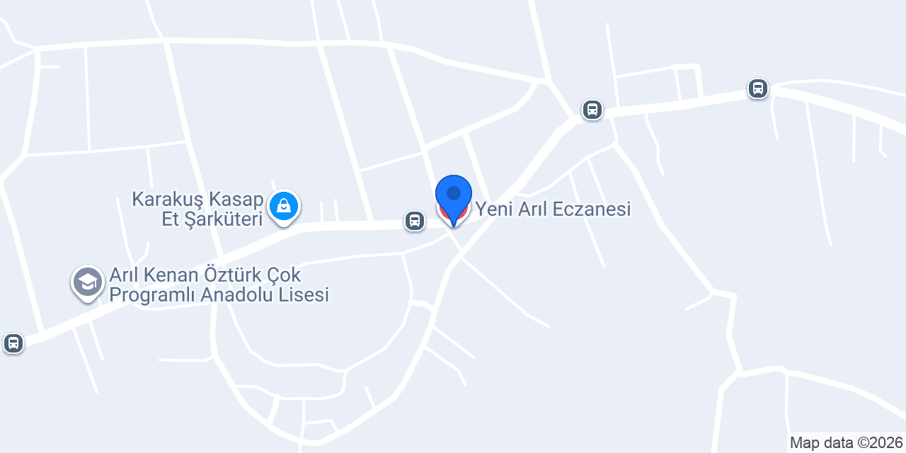 Yeni Arıl Eczanesi konumu