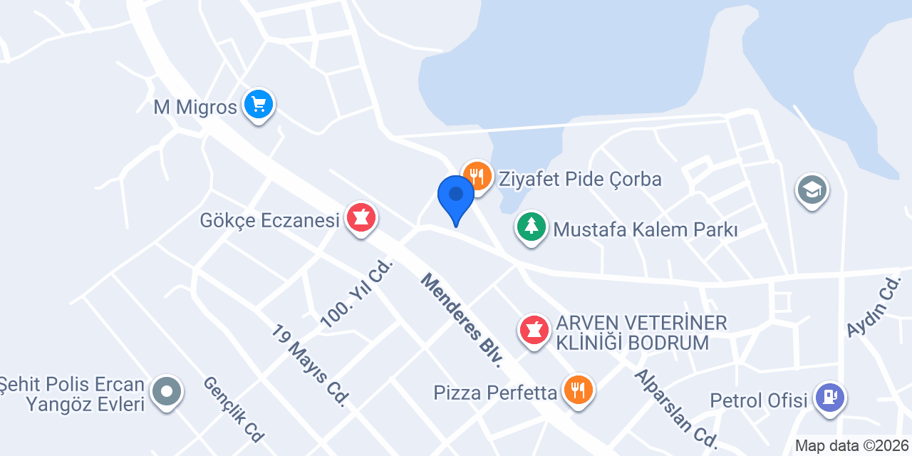 Yalçın otomotiv konumu