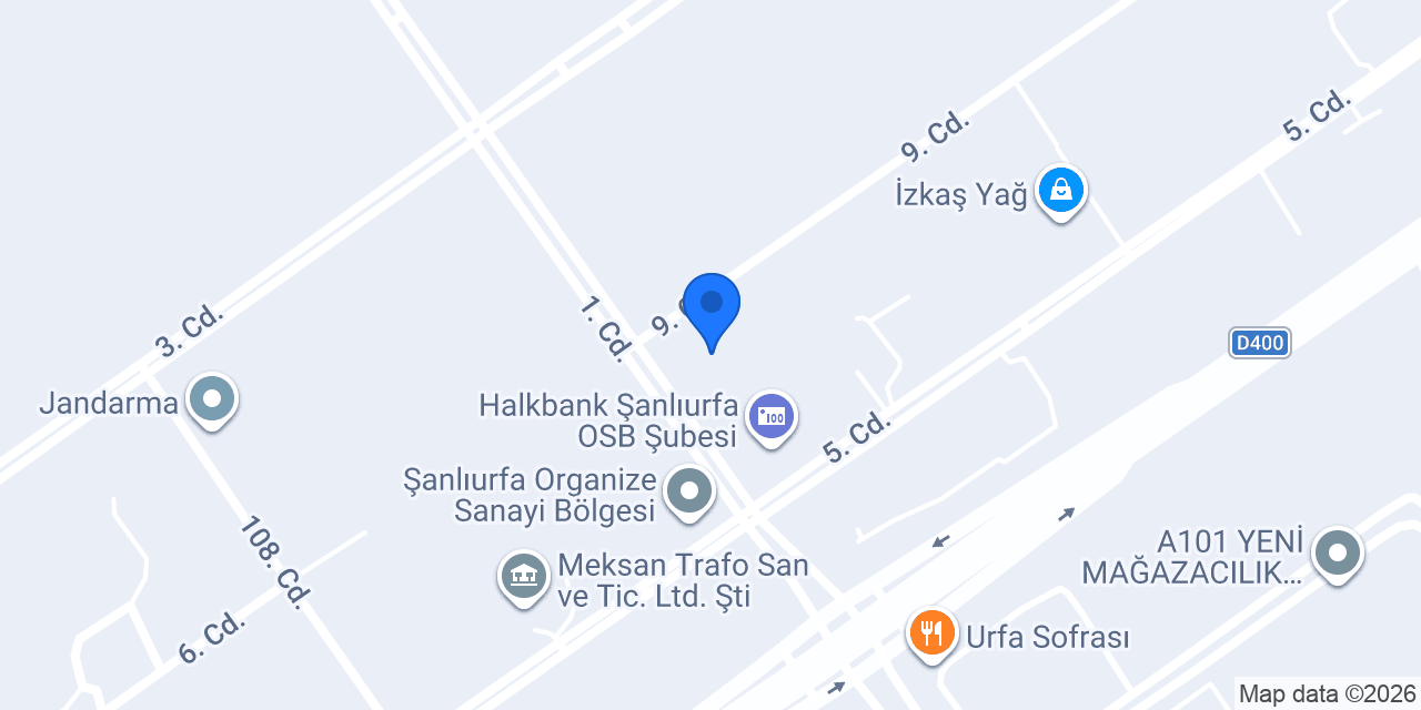 Evren Sanayi Sitesi konumu