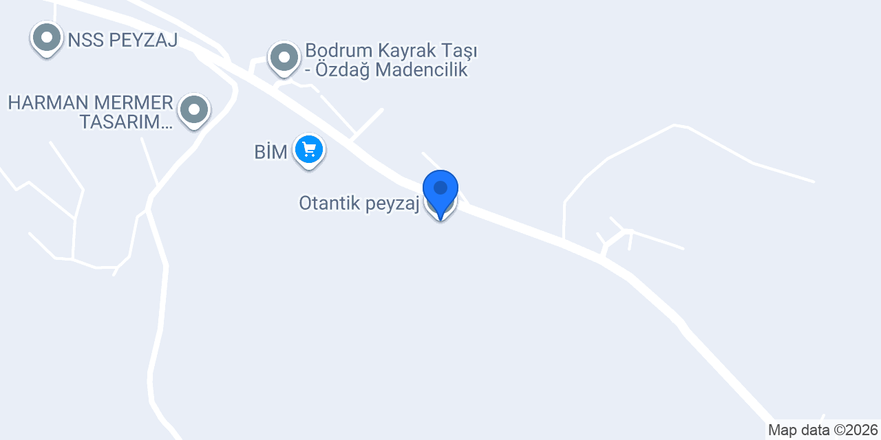 Otantik peyzaj konumu