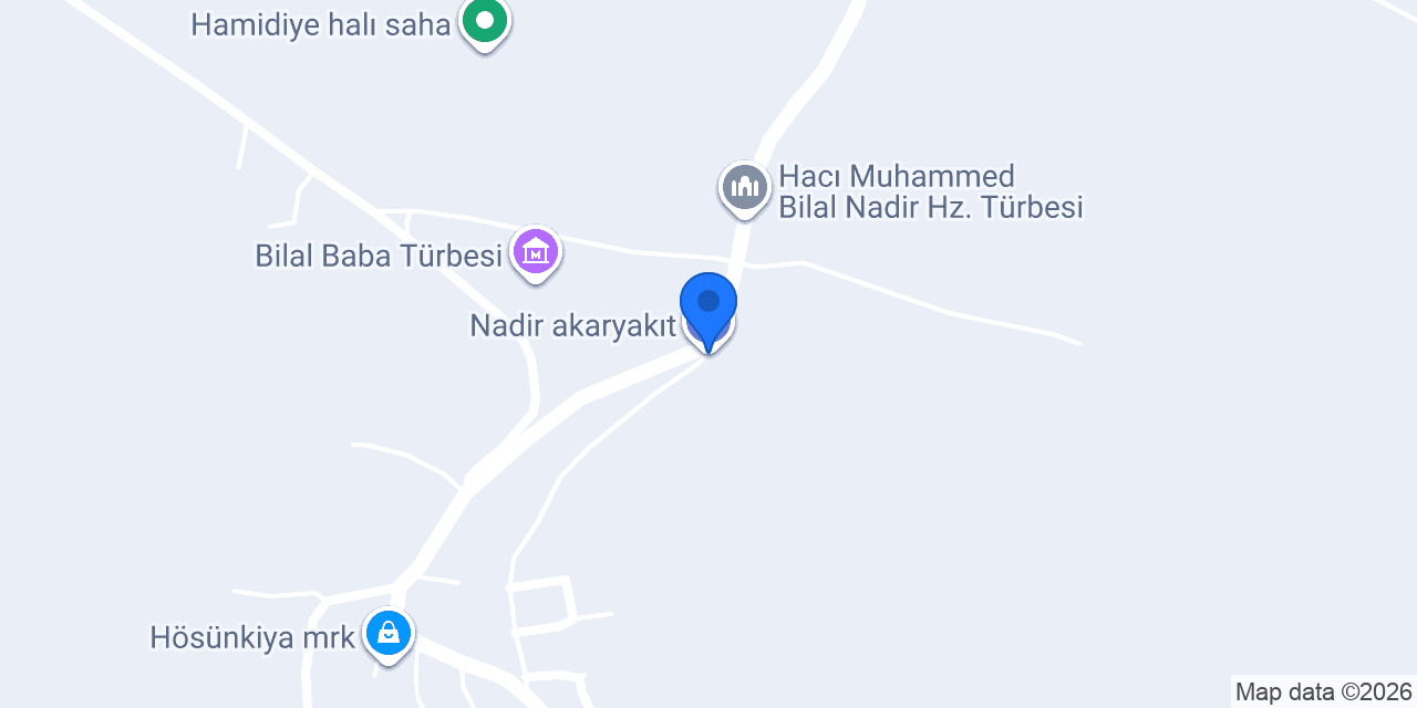 Nadir akaryakıt konumu