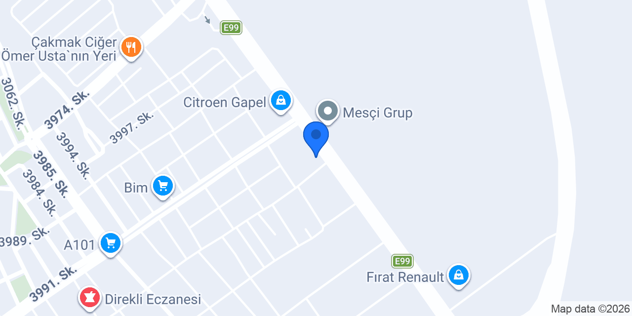 Çavlı Veteriner Kliniği konumu