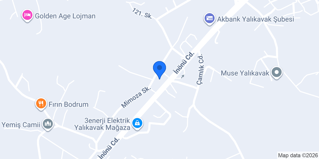 Bodrum Elit Döşeme konumu