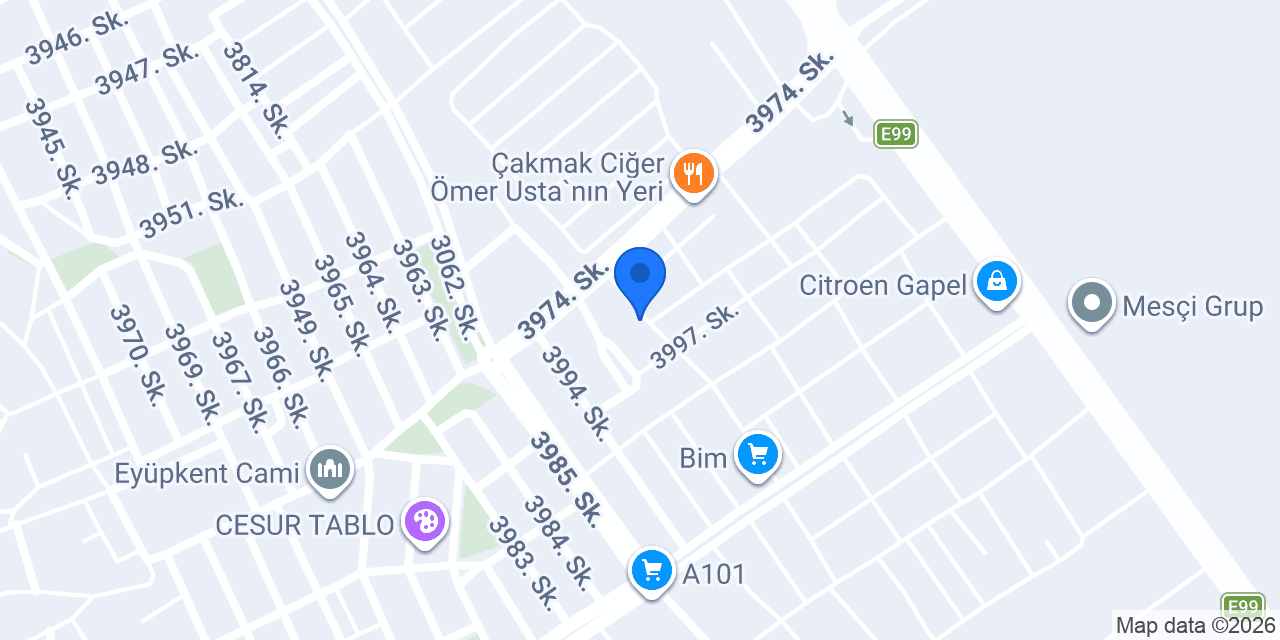 ASLANLAR MOBİLYA konumu