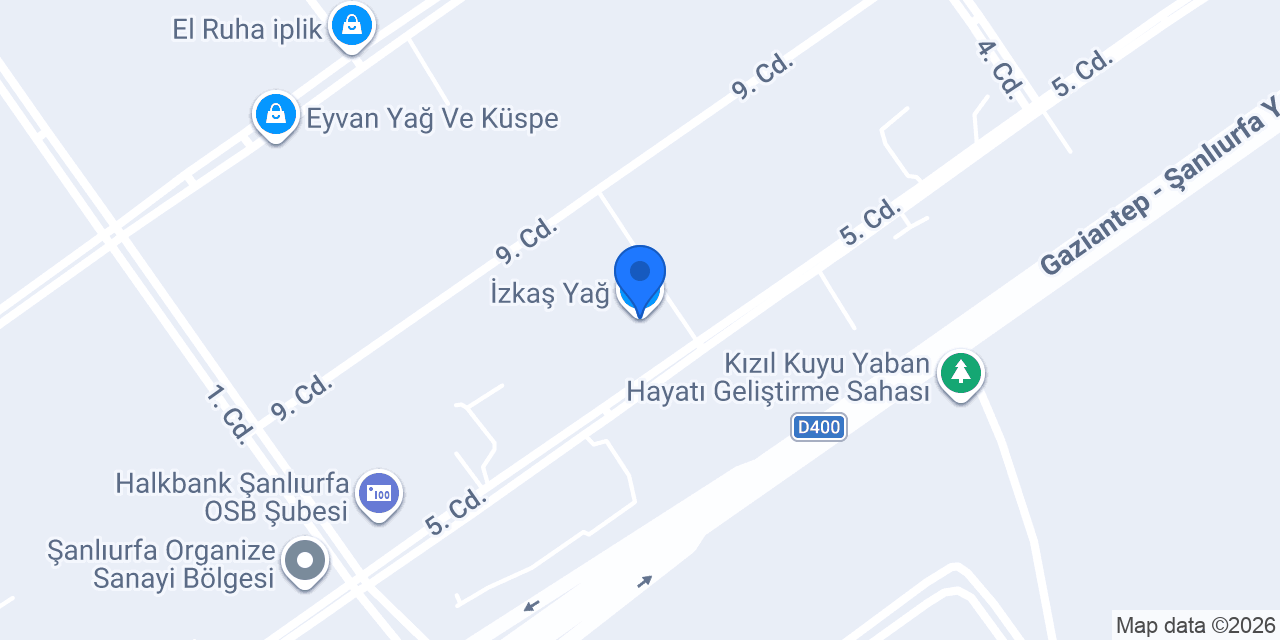 İzkaş Yağ konumu