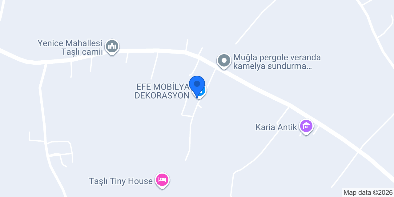 EFE MOBİLYA DEKORASYON konumu