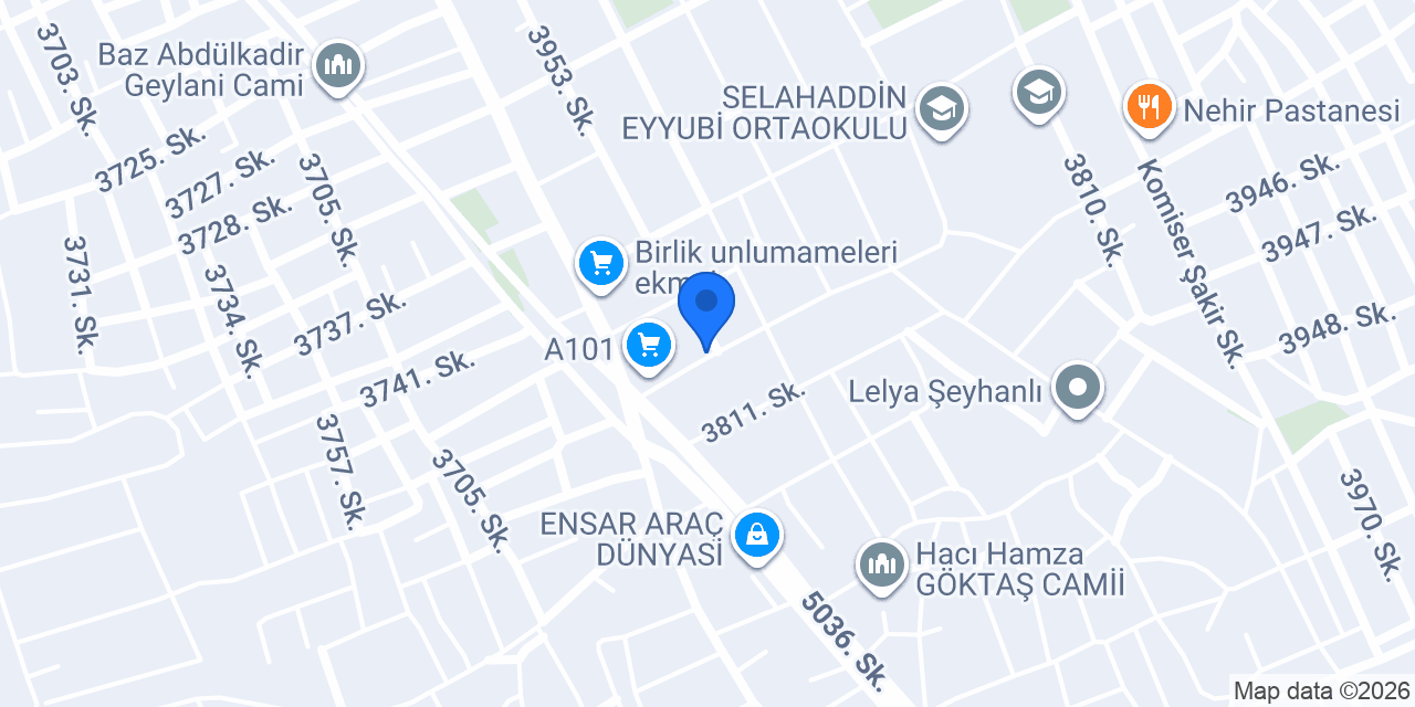 GÖKTAŞ BAYAN DİKİM EVİ konumu