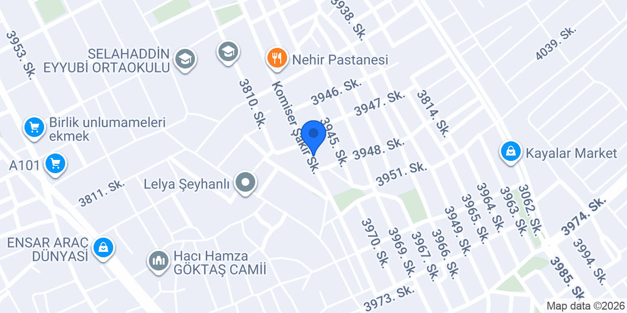 KESKİN döner konumu