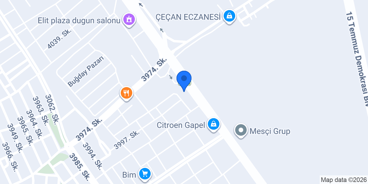 BAŞARAN ROT BALANS konumu