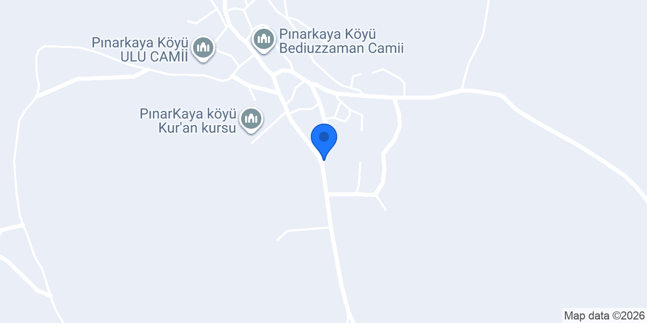 Pınarkaya Köyü Muhtarlığı konumu
