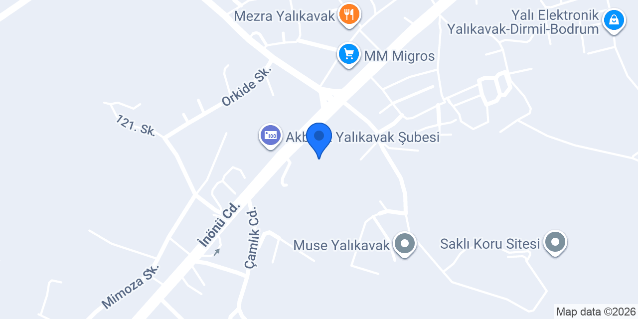 ÇEKA Mimarlık konumu