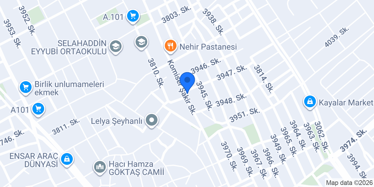 Şanlıurfa çilingir konumu