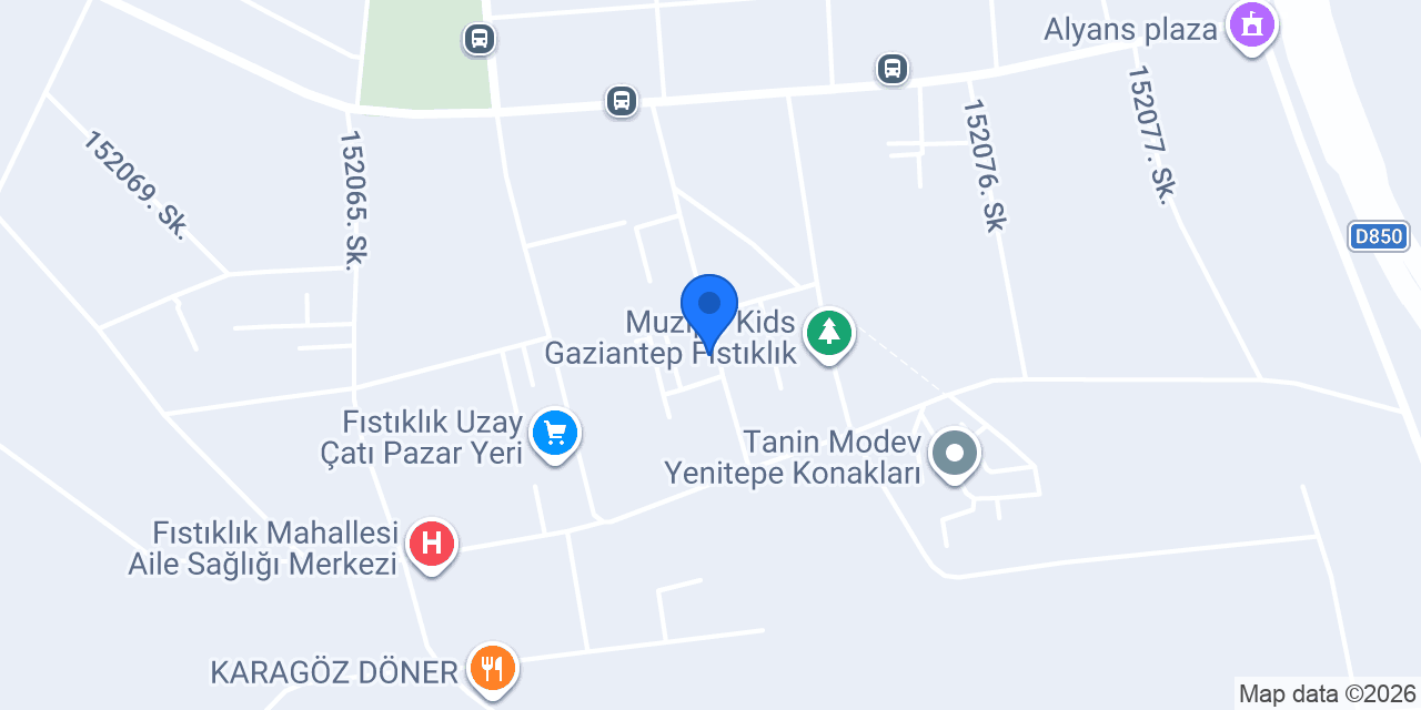 Fıstıklı pastanesi konumu