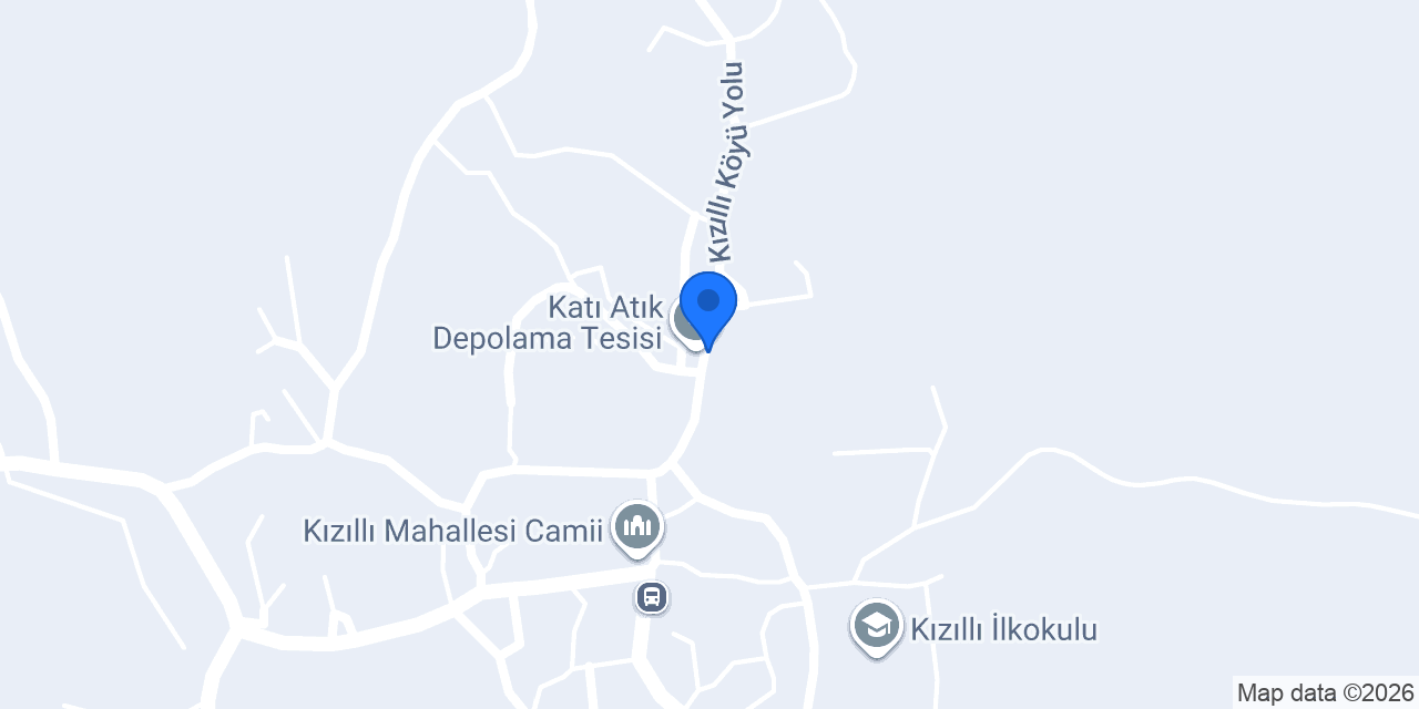 Kızıllı Köyü Muhtarlığı konumu
