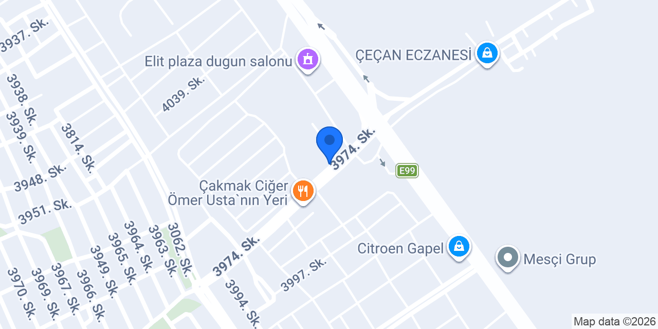 Çiçek Tarım Şanlıurfa Ofis konumu