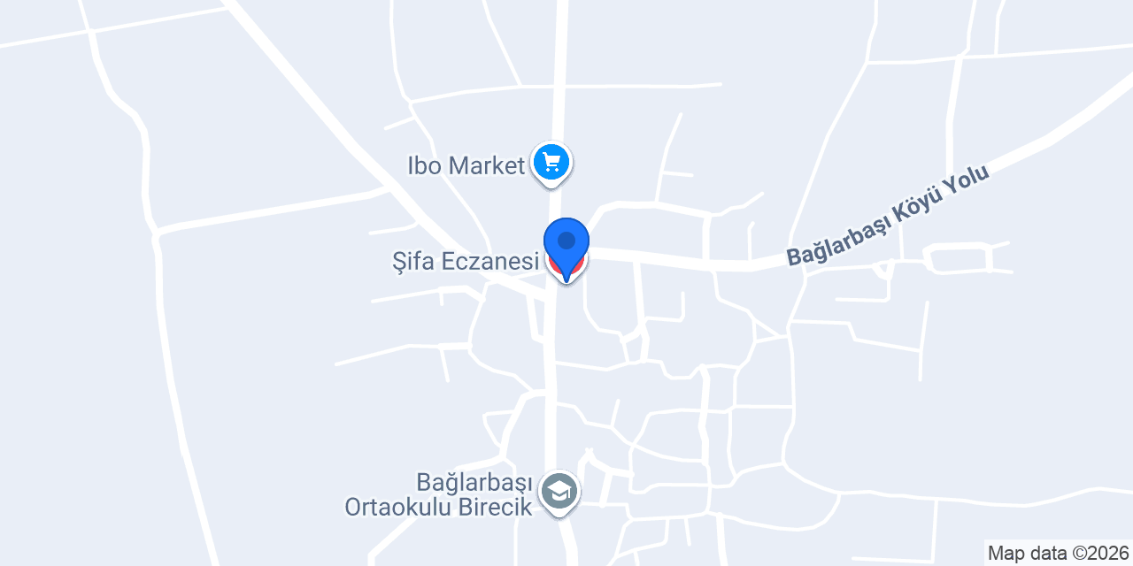 Şifa Eczanesi konumu