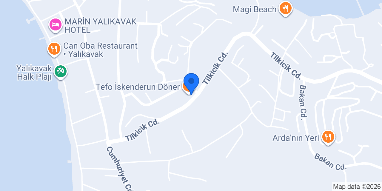 Tefo Brost Çıtır Tavuk konumu