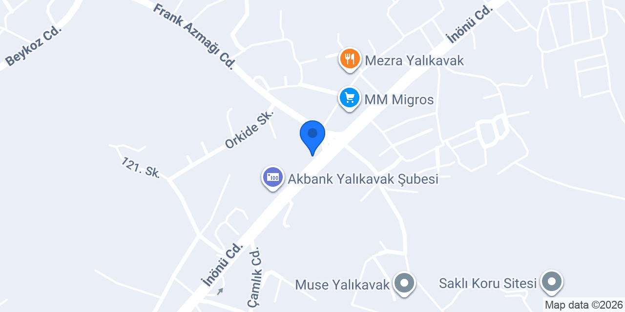 QNB Yalıkavak Şubesi konumu