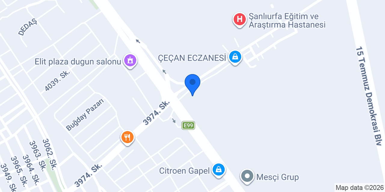 Eyyübiye ÇİÇEKÇİLİK konumu