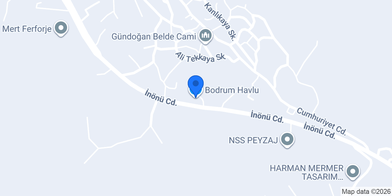 Bodrum Havlu konumu