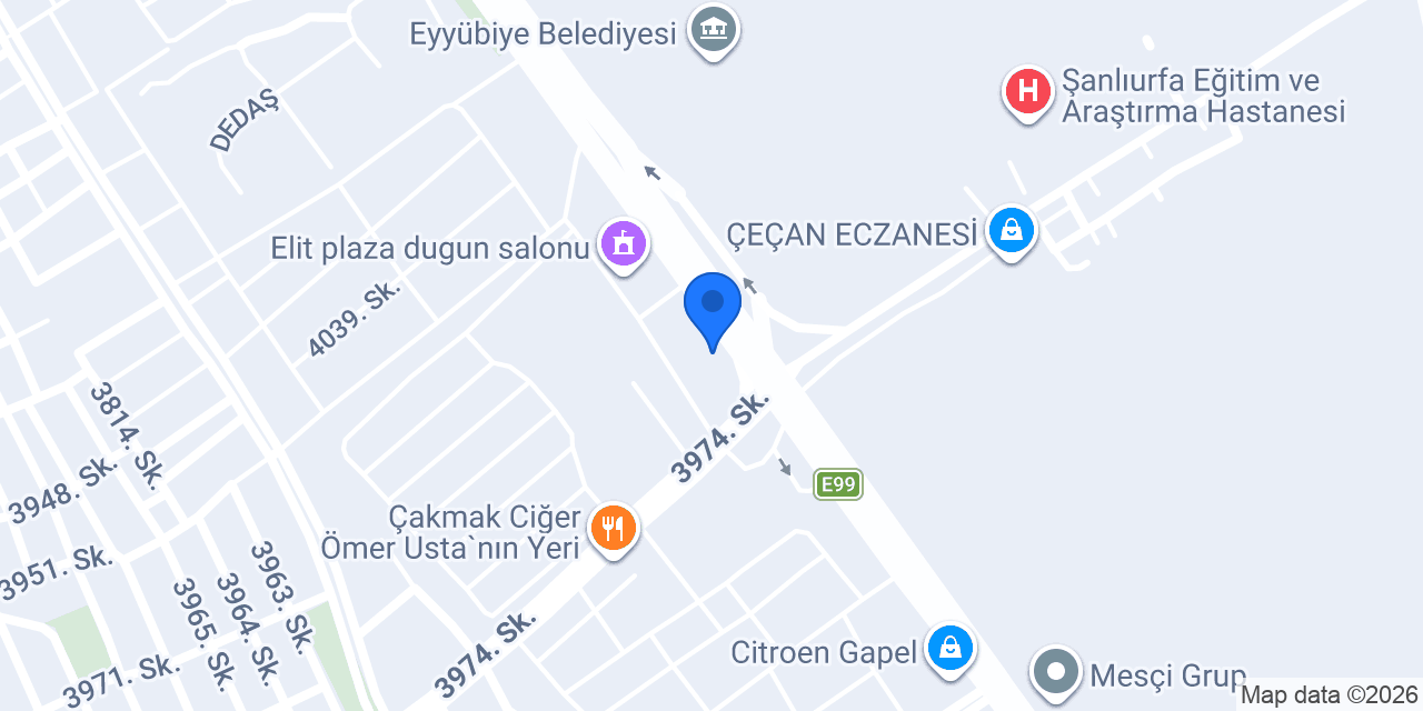 DARTAR ECZANESİ konumu