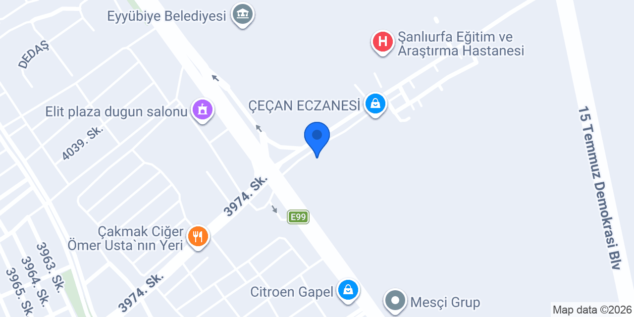Közhan Restoran konumu