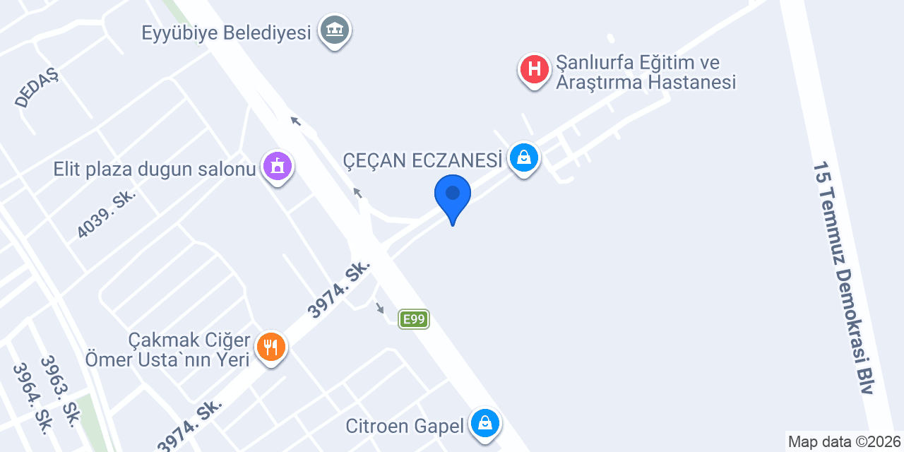 Yöresel Urfa Kahvaltıcısı konumu