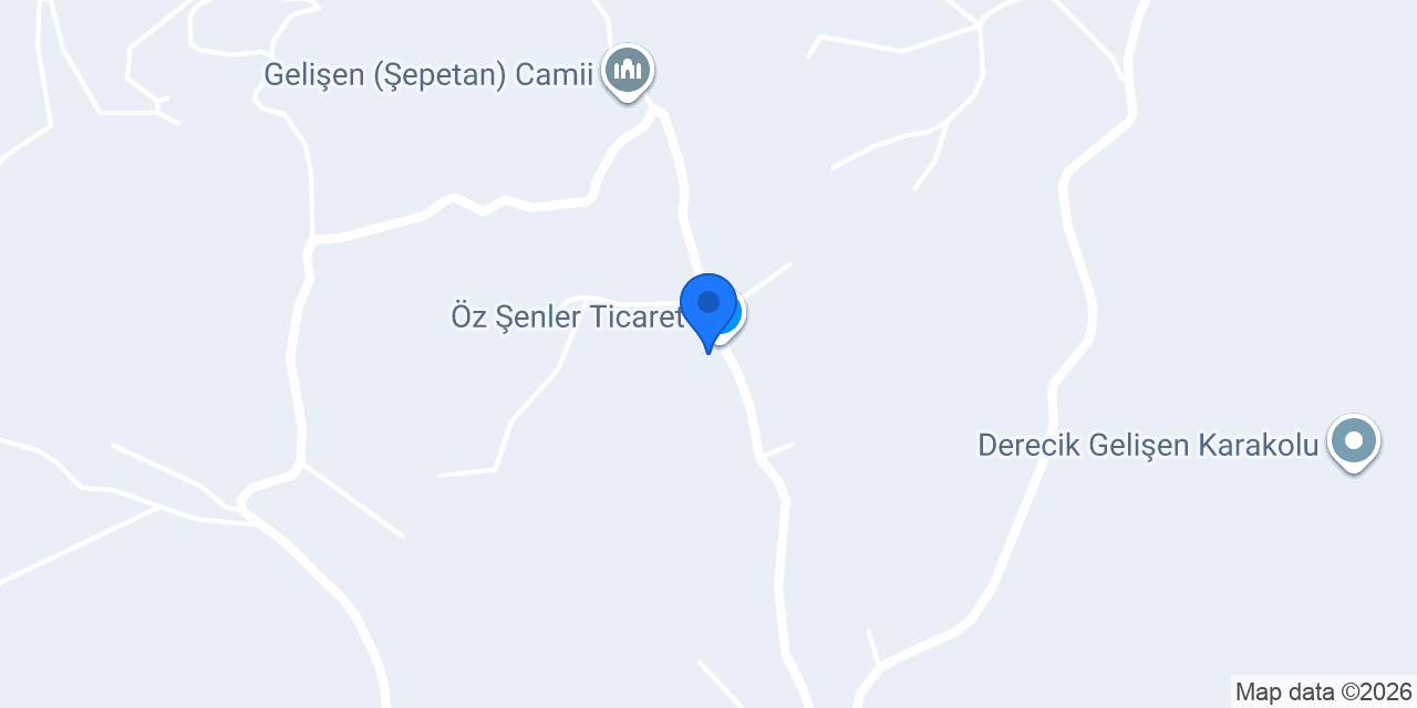 Öz Şenler Ticaret konumu