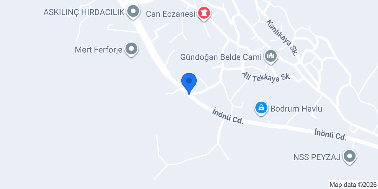 Tomruk Sauna ve Jakuzi konumu