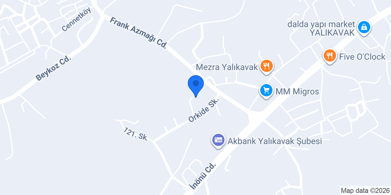 SAFİYE YALIKAVAK OCAKBAŞI konumu