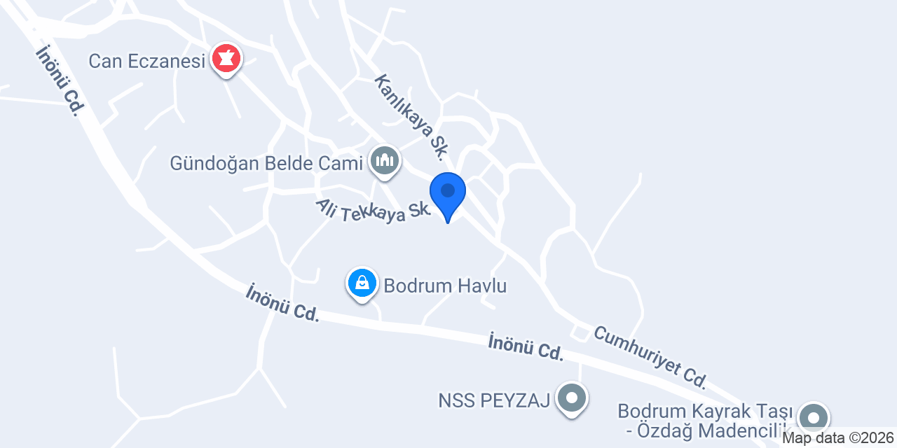 Gündoğan Nafiz Ilıcak İöo konumu