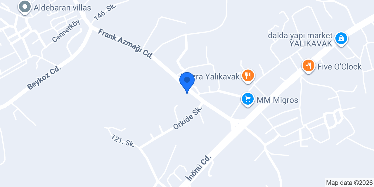 Nalbantoğlu Yapı Market konumu