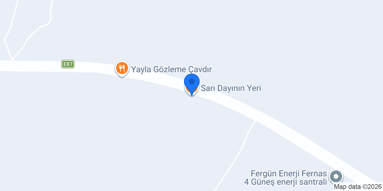 Sarı Dayının Yeri konumu