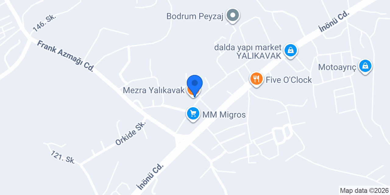 Çılbır Kahvaltı Yalıkavak konumu