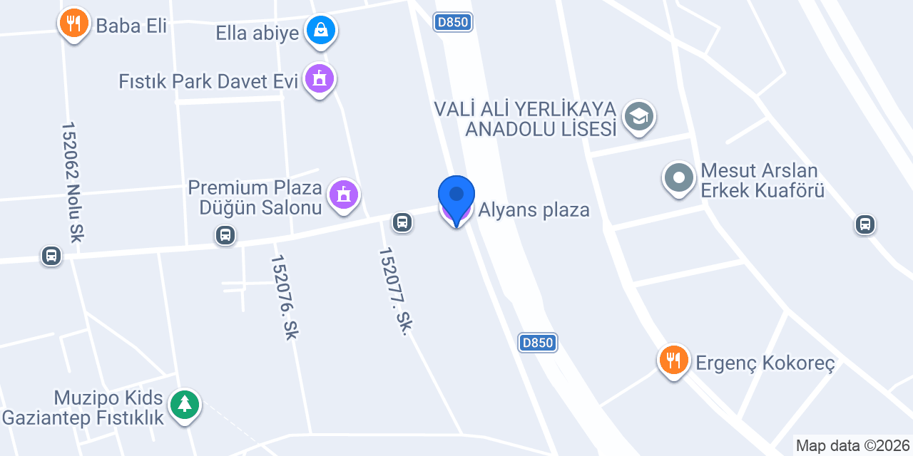 Alyans plaza konumu