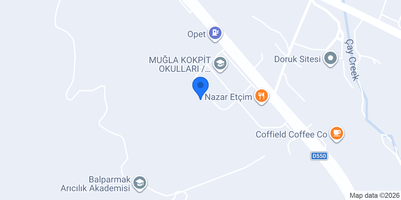Vural Mermercilik - Muğla konumu