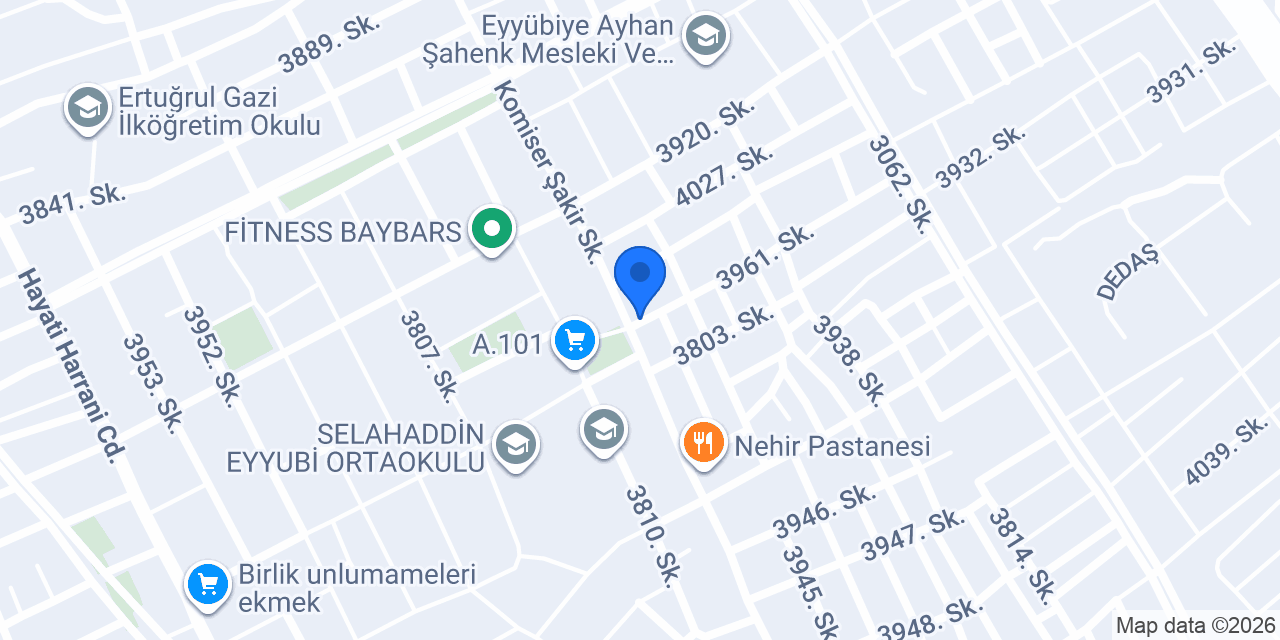 Alpak sağlık kabini konumu