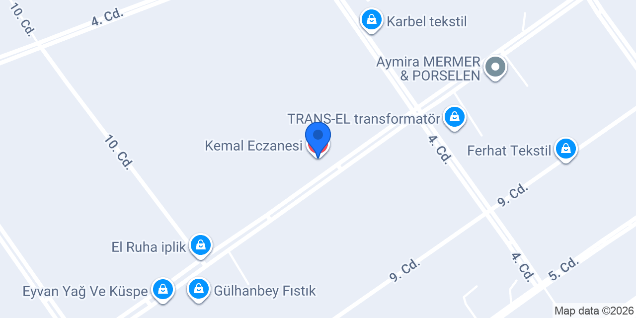 Kemal Eczanesi konumu