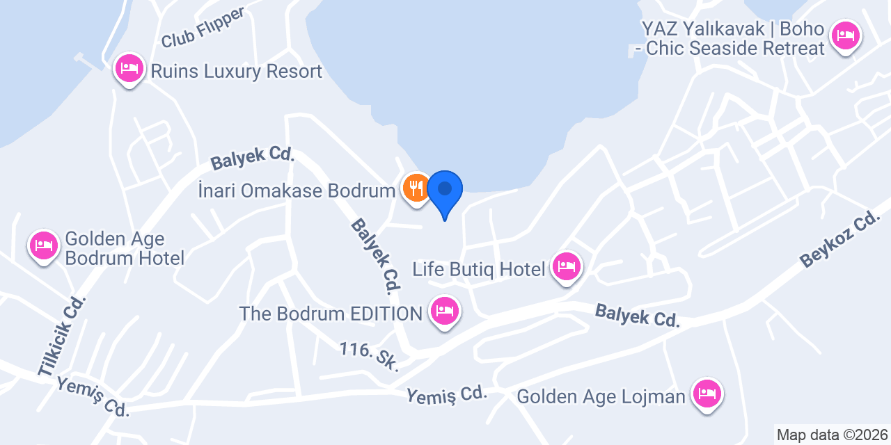 Rene Beauty & Longevity Bodrum konumu