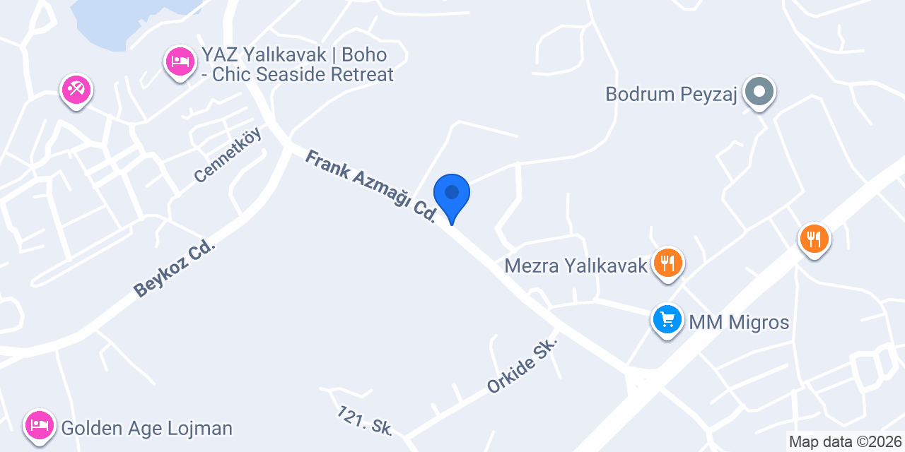 AKGUL GROUPS ARAÇ KİRALAMA BODRUM konumu