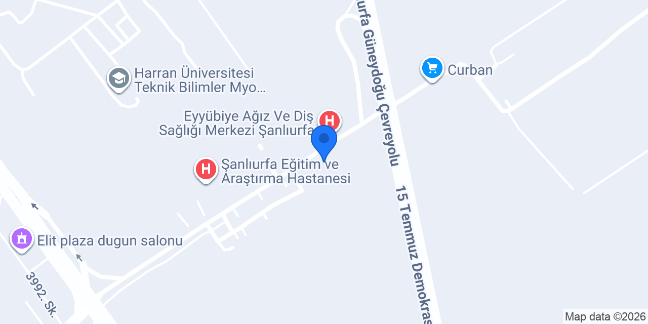 Hasbey Eczanesi konumu